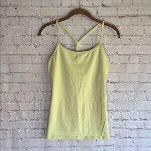 Lululemon Athletica Light Yellow Camisole Woman’s Size 8